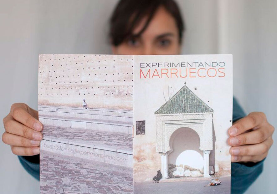 Fanzine Experimentando Marruecos de Beatriz Lizana